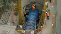 finalizaron los trabajos de empalme que mejorarán el suministro de agua potable - Foto y Video: América Noticias