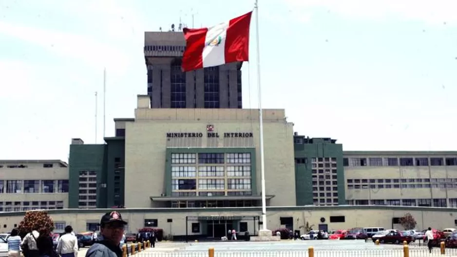 Ministerio del Interior. Foto: Andina Ministerio del Interior. Foto: Andina
