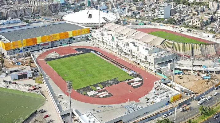 Sede de la Villa Deportiva Nacional en San Luis / Foto: Andina Sede de la Villa Deportiva Nacional en San Luis / Foto: Andina