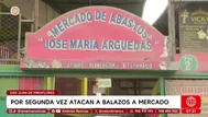 Por segunda vez atacan a balazos mercado en SJM