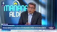 Elecciones 2026: Fiscal Alfonso Barrenechea asegura que incidencias no afectan resultados