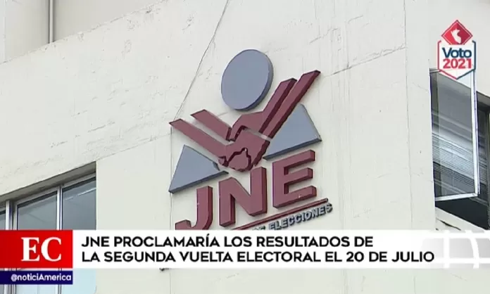 JNE Proclamaría Los Resultados De La Segunda Vuelta Electoral El 20 De ...