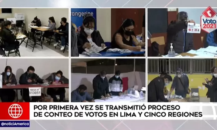 Segunda Vuelta: Por Primera Vez Se Transmitió El Proceso De Conteo De ...