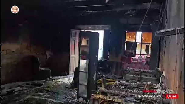 Incendio en deja seis estudiantes muertos en restaurante/ América Noticias