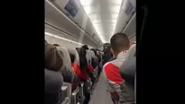 Vuelo de la selección peruana.