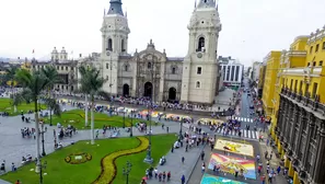 Semana Santa: cerrarán calles del Centro Histórico de Lima. Foto y video: Canal N/América TV/Andina