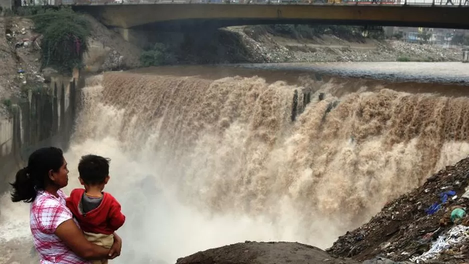 Senamhi activó alerta amarilla por crecida del Rímac. Foto: Andina