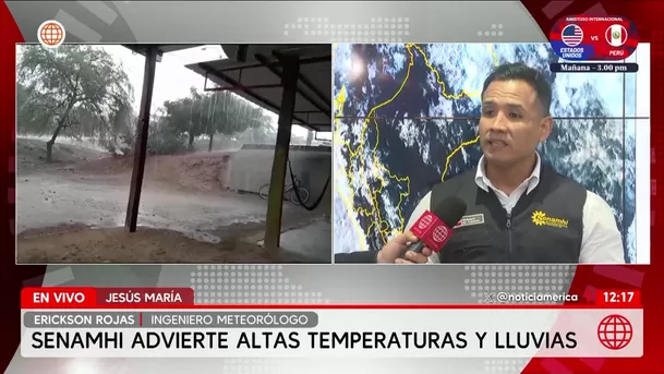 Senamhi advierte altas temperaturas y lluvias en el norte peruano. Foto: América Noticias