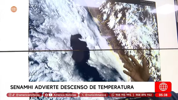 Senamhi advierte descenso de temperatura. Foto: América Noticias