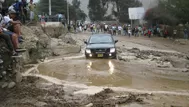 Senamhi alerta que lluvias continuarán en Chosica durante el fin de semana