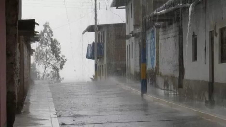 Lluvias en la selva norte. Foto: Referencial/Agencia Andina 