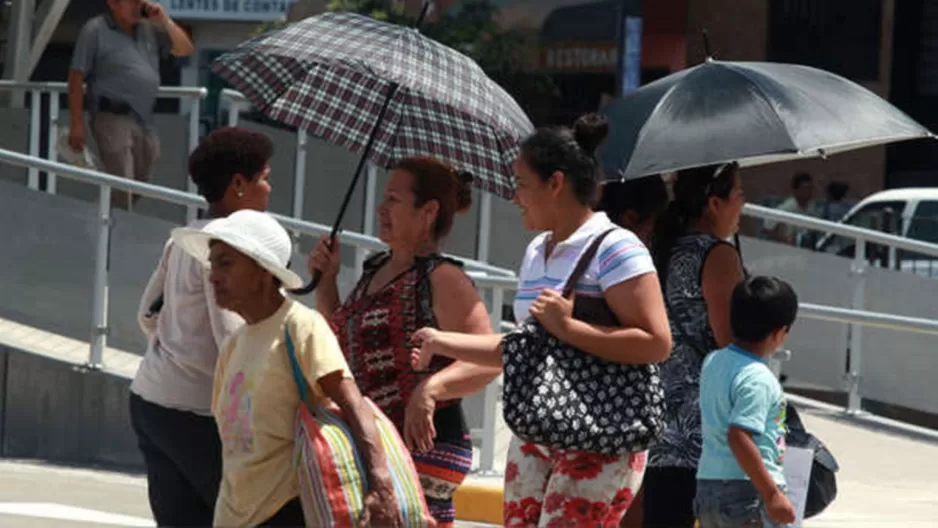 Senamhi se pronunció sobre detalles en esta temporada de verano. Foto: El Comercio