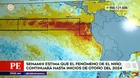 Senamhi: Fenómeno del Niño continuaría hasta inicios de otoño del 2024