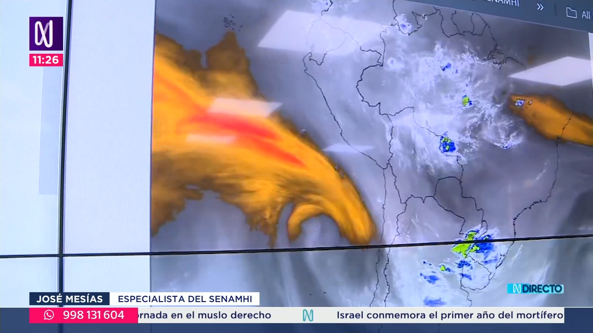 Senamhi: Lima tendrá mañanas nubosas con posibles lloviznas