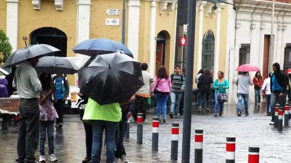 En las últimas 24 horas el nivel de lluvias se incrementó. Foto referencial: Difusión