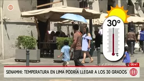 Senamhi prevé hasta 30 grados en Lima en pleno invierno. Foto y video: América Noticias