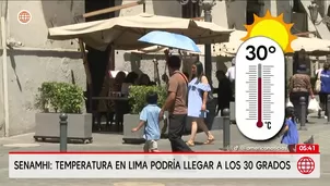 Senamhi prevé hasta 30 grados en Lima en pleno invierno. Foto y video: América Noticias