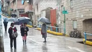 El fenómeno se registrará en la zona andina sur del país. Foto referencial: Radio Nacional