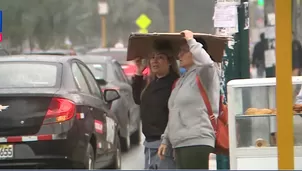 Senamhi pronostica lloviznas y frío nocturno hasta el 10 de julio. Foto y video: Canal N