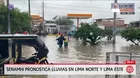Senamhi pronostica lluvias en distritos de Lima Norte y Lima Este