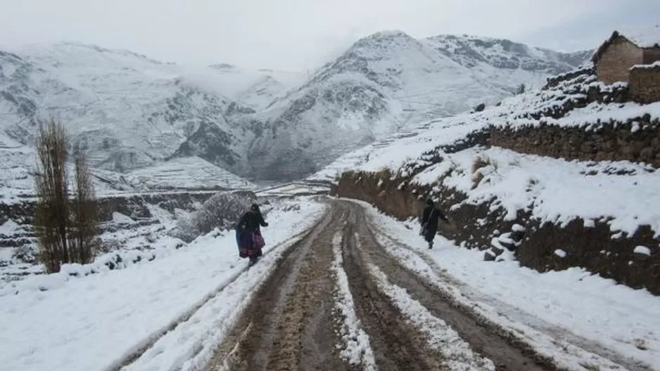 Pronostican nevadas y lluvias en la sierra. Foto: Referencial/diariocorreo.pe