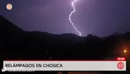 Senamhi reporta relámpagos y truenos en distritos de Lima Este