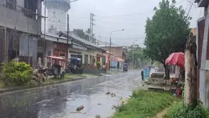 Lluvias en la selva. Foto: Andina