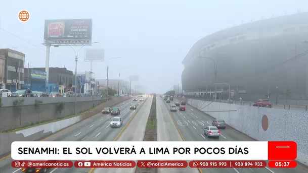 Senamhi anuncia que el sol volverá a Lima por pocos días este invierno. Foto: América Noticias