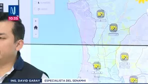 Pronóstico del tiempo según Senamhi. Foto y video: Canal N