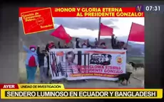 Sendero Luminoso tiene presencia en Ecuador y Bangladesh - Noticias de sendero