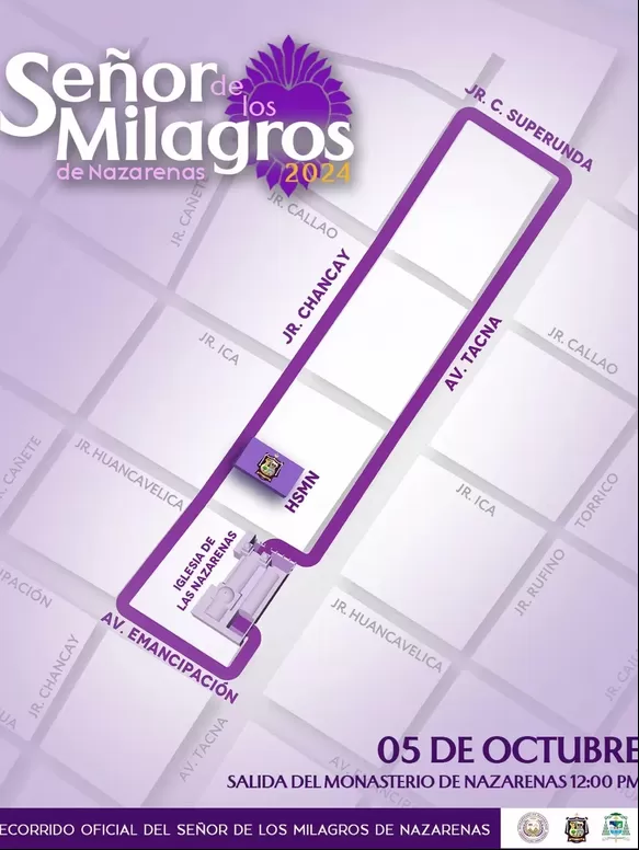 Señor de los Milagros 2024: fechas, recorridos y misas