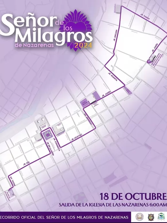 Señor de los Milagros 2024: fechas, recorridos y misas