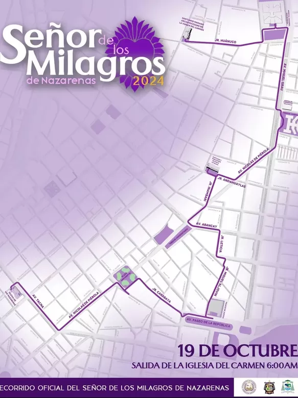 Señor de los Milagros 2024: fechas, recorridos y misas