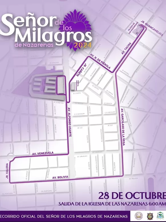 Señor de los Milagros 2024: fechas, recorridos y misas