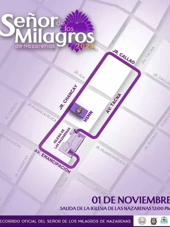 Señor de los Milagros 2024: fechas, recorridos y misas