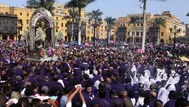 Señor de los Milagros: desvíos por primer recorrido de la procesión