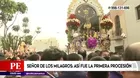 Señor de los Milagros: Así fue la primera procesión