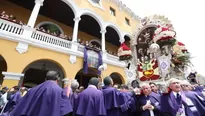 Procesión del Señor de los Milagros. Foto: Agencia Andina