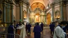 Señor de los Milagros: Conoce los horarios de  misas presenciales en las Nazarenas