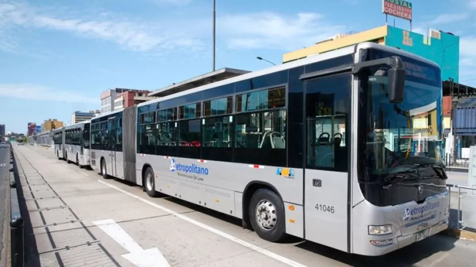 Plan de rutas del transporte público por el Señor de los Milagros. Foto: Andina