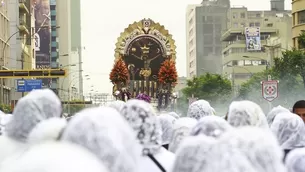 Señor de los Milagros. Foto: Andina