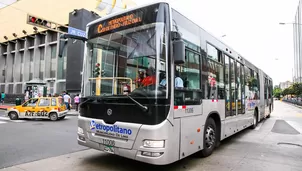 Metropolitano desviará rutas por procesión. Foto: Agencia Andina