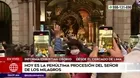 Señor de los Milagros inicia su penúltimo recorrido procesional