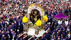 El Señor de los Milagros inicia su primera procesión desde Las Nazarenas este sábado al mediodía. / Video: Canal N
