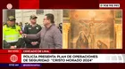 Señor de los Milagros: Policía presenta plan de seguridad