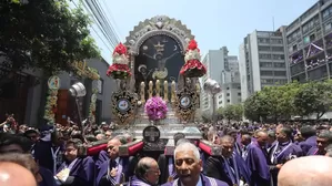 Señor de los Milagros: Recorridos del 18 y 19 de octubre. Foto: Andina