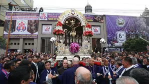 Procesión del Señor de los Milagros. Foto: Andina / Video: Canal N