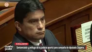 Sentenciado y prófugo de la justicia aportó para campaña de diputado Carlos Zegarra