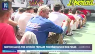 Sentenciados por omisión familiar podrán reducir sus penas