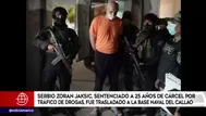 Serbio Zoran Jaksic fue trasladado a la Base Naval del Callao tras nuevo intento de fuga